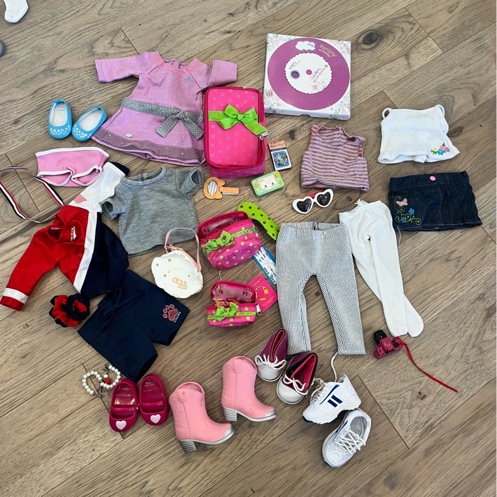 American Girl/ Our generation doll accessories bundle
